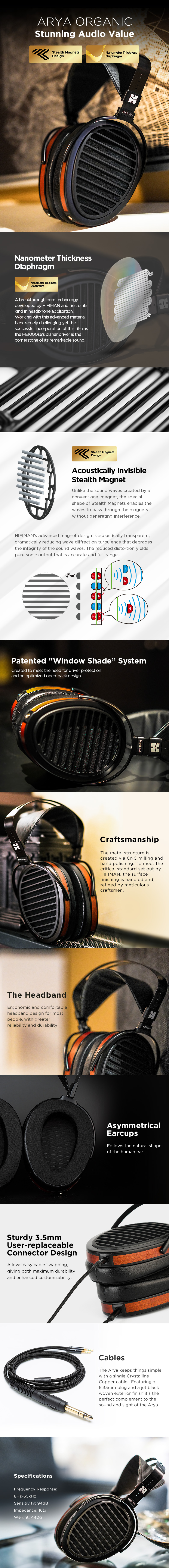 HifiMan Arya Organic